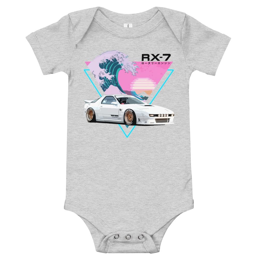 Amazon.com: JG Infinite Vaporwave RX-7 JDM Car Racing Rx7